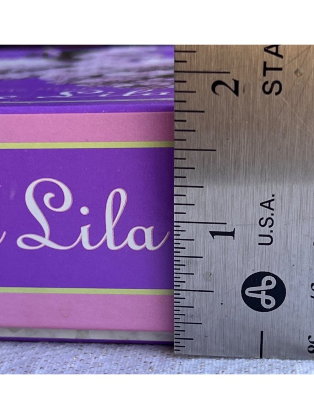 Petite Petite Blanc Lila Lilac Scented Soap Set Of Four 1.7 Oz Bars Gift Boxed - Picture 7 of 10